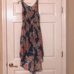 Bright floral dress
